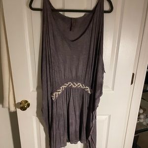 Free People Flowy Tie-dye top